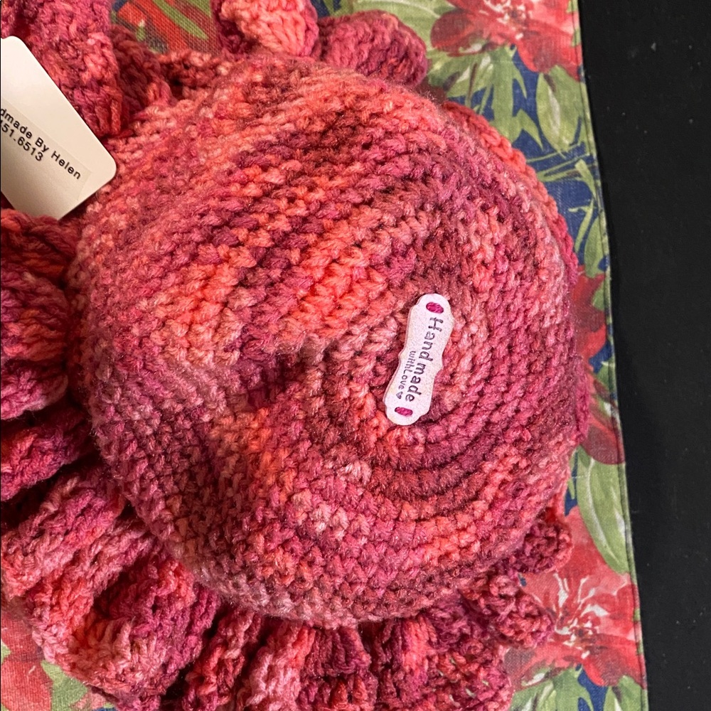 Handmade By Helen 
Beautiful Ruffle Hat
Custom Orders Are Available 
$40.00